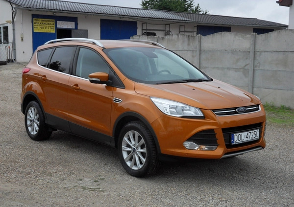 Ford Kuga cena 74907 przebieg: 120000, rok produkcji 2016 z Warta małe 254